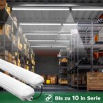 TONFFI 120cm LED Feuchtraumleuchte 36W 4500lm – IP65 Neutralweiss für Werkstatt & Garage – Bild 7