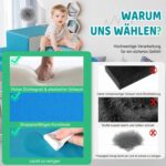 GeerWest Schaumstoff Bausteine Set mit 4 PU-Leder Softblöcken – Montessori Kletterspielzeug für Kleinkinder – Bild 3