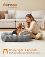 Feandrea Orthopädisches Hundebett 91x68 cm – Premium Hundekörbchen mit Memory-Polsterung – Bild 2