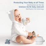 MOMMED Tragbarer Schnuller-Sterilisator mit UV-C – 99,99% Desinfektion in 3 Minuten – Bild 7