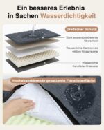 Favodormir Orthopädisches Hundebett XXL 119x73cm – Wasserdicht & Waschbar für Grosse Hunde – Bild 5