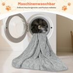 Omtofo Wasserdichte Hundedecke 150×128 cm – Schutzmatte für grosse & mittelgrosse Hunde – Bild 6
