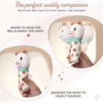 Sophie la Girafe Geburtsset – Naturkautschuk Spielzeug mit 2-in-1 Quietsch-Rassel für Neugeborene – Bild 5