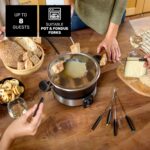 Taurus FF2 Fondue-Gerät 1000 W – 2 l Topf für 8 Personen mit Temperaturregler – Bild 6