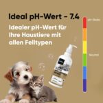 animigo Hunde- & Katzenshampoo 500 ml mit Kokos & Aloe Vera – Sanfte Fellpflege für alle Rassen – Bild 3
