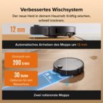 roborock Qrevo Edge 2 Saug- & Wischroboter – 25.000 Pa mit FlexiArm & 80 °C Heisswasser – Bild 3