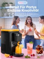 FOHERE Eiswürfelmaschine – Aromatisierte Bullet-Eiskristalle in 5 Minuten für Küche & Camping – Bild 9