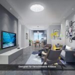 EXTRASTAR 33cm LED-Deckenleuchte 24W Kaltweiß 6500K – Energiesparend für alle Räume – Bild 2