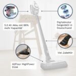 Bosch Unlimited Gen2 Serie 8 Akku-Staubsauger – Kabellose Reinigung mit 45 Min Laufzeit – Bild 13