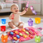 Tokiyis Angelspiel Rosa – Montessori Motorikspielzeug für Babys ab 1 Jahr – Bild 3