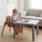 YALION Kinderhochstuhl Höhenverstellbar mit Tablett – 2-in-1 Essstuhl für Babys 6–36 Monate – Bild 6