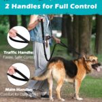 PetBonus Bungee Hundeleine 1,5m mit Ruckdämpfer – Taktische Trainingsleine für grosse Hunde – Bild 4