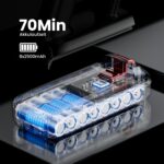 FDUXUD Akku Staubsauger 650W/55kPa – Kabelloses Hochleistungsgerät mit 70 Min Laufzeit – Bild 4