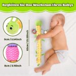 Herenear Musikspielzeug Raupe mit Chenille – Lernspielzeug & Wachstumsmesser für Babys ab 6 Monaten – Bild 4