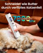 oneisall 3in1 Schermaschine für Katzen & Hunde – Profi-Haarschneider mit LCD & IPX7 – Bild 4