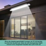 IEGLED 120cm LED Feuchtraumleuchte 36W 4000LM mit Bewegungsmelder – IP65 Deckenlampe – Bild 2