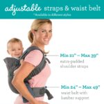 Infantino Flip Advanced 4-in-1 Babytrage – Ergonomisch, 4 Tragepositionen für 3,6-14,5 kg – Bild 3