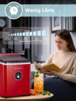 NORTHCLAN Eiswürfelmaschine 14kg – Professionelle Eisherstellung in 6 Minuten für Zuhause – Bild 9
