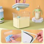LUXECOVE Milchpulverspender 1700 ml – Versiegelte Aufbewahrungsbox mit Löffel – Bild 6