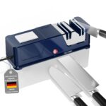 Kiseely Elektrischer Messerschärfer mit Diamant-Schleifstein – Profi-Schärfe in 30 Sekunden