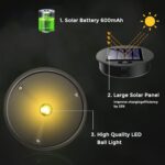 Goffii Solarleuchte 2er Set – Orientalische LED Gartenlaterne IP65 für Balkon & Terrasse – Bild 2