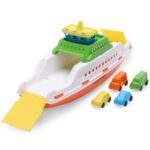 Toyland® 39cm Fähre mit 4 Mini-Autos – Schwimmendes Wasserspielzeug für Badewanne & Pool – Bild 3