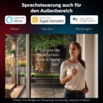 Philips Hue Appear White and Color Ambiance – Smart LED-Wandleuchte Außen, 2er Pack – Bild 6
