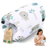 Totsy Baby Mini Stillkissen 26x16 cm – Kompaktes Armkissen zum Stillen & Fläschchen geben