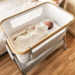 Moby-System DREEMY 3in1 Babybett – Beistellbett, Reisebett & freistehendes Bett für Neugeborene – Bild 13