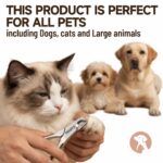 Cattio Profi Nagelknipser für Hunde – Edelstahl, scharf & ergonomisch – Bild 5