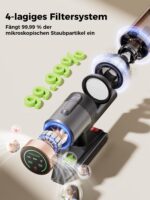Proscenic P11 Ultra+ Akkustaubsauger 50kPa – Kabelloser Staubsauger für Tierhaare & Hartböden – Bild 11