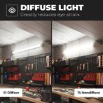 HOFTRONIC 6er Pack LED Feuchtraumleuchte 150cm IP65 48W – Energiesparend & Vernetzbar – Bild 6