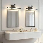 Sytmhoe 3CCT Spiegelleuchte 48,5 cm – 12W LED Badezimmerlampe mit Teleskoparm & 3 Farbtemperaturen – Bild 3
