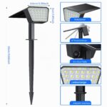 FIFlying 4er-Set Solarstrahler 7000K – IP67 Wasserdicht mit 3 Lichtmodi für Garten & Außen – Bild 2