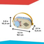 Baby Einstein Hape Discovery Radio – Montessori Spielzeugradio für Babys ab 6 Monaten – Bild 3