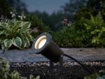 Schwenkbarer Gartenstrahler mit Erdspieß & GU10 LED – IP65 Gartenbeleuchtung – Bild 2