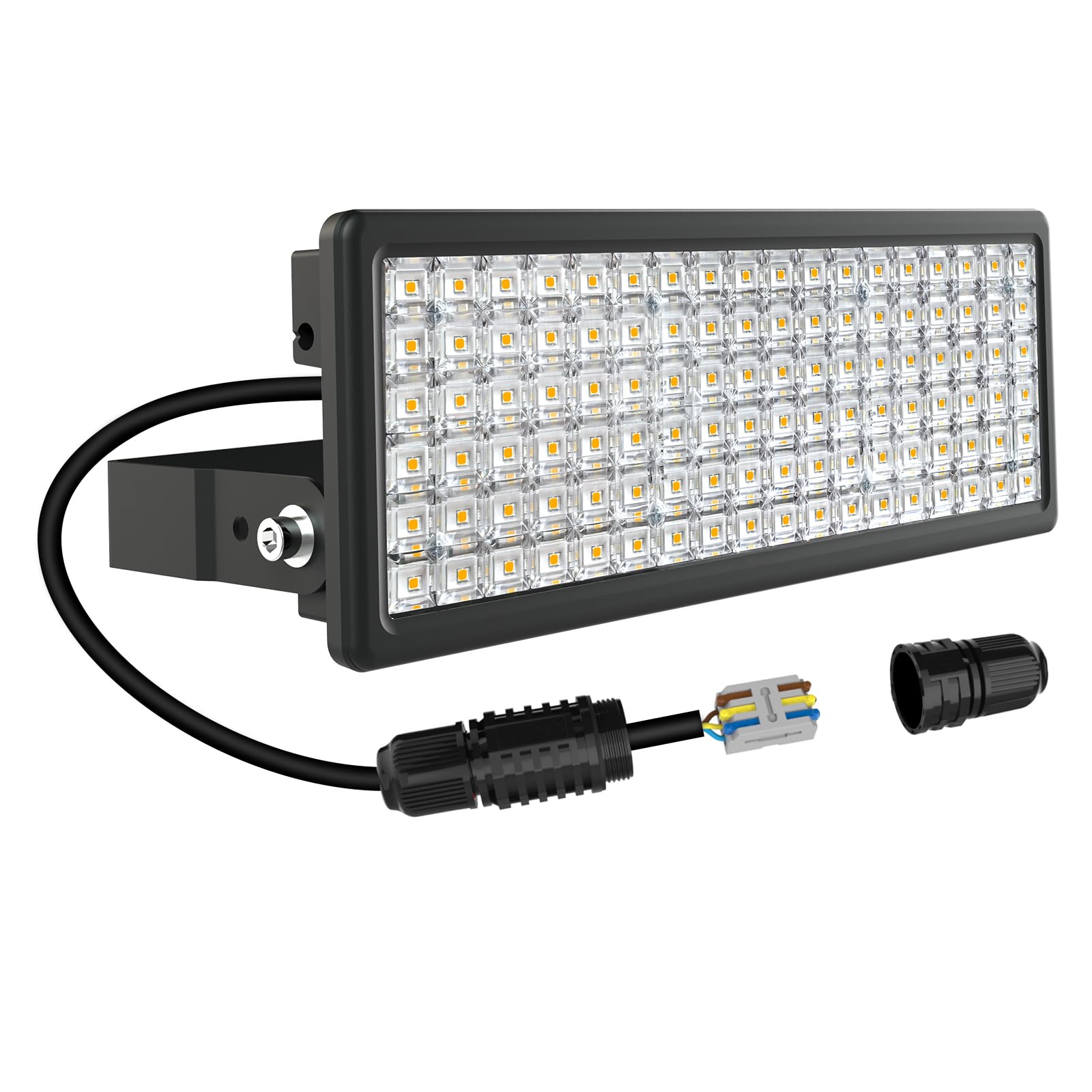 HOPEDAMAI 100W LED Flutlicht Außen – 14000 Lumen IP67 Wasserdicht für Garten & Hof