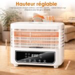 Snovire Dörrautomat mit 5 Einschüben – Profi-Obsttrockner mit 72H-Timer & 35–70°C Temperaturregler – Bild 2