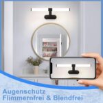 Homefire LED Spiegelleuchte 40cm – Badlampe Wandmontage IP44 Wasserdicht 4000K – Bild 5