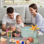 Majabike Montessoriii 7-in-1 Babyspielzeug-Set – 38-tlg. Motorikspielzeug ab 6 Monaten – Bild 2