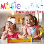 ZLWENA 12-teiliges Musikinstrument-Set für Kinder – Montessori Schlagzeug mit Xylophon – Bild 4