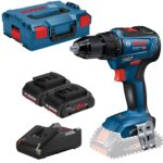 Bosch Professional GSR 18V-55 Akku-Bohrschrauber – 55 Nm mit 2x ProCORE Akku & Ladegerät