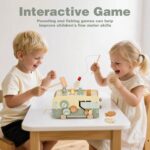 Vanplay 7 in 1 Montessori Holzspielzeug – Motoriktraining & musikalische Entwicklung ab 1 Jahr – Bild 6