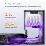 Ultenic Saugroboter mit Wischfunktion 10000Pa – 4-in-1 Reinigungssystem mit Absaugstation – Bild 10