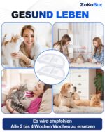 ZaKaBox Katzenbrunnen Filter für Homerunpet WF20, CF20, BF10 – 6er Set – Bild 6