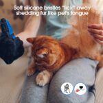 DELOMO Fellhandschuhe für Hunde & Katzen mit 255 Silikonnoppen – Sanfte Haarentfernung – Bild 8