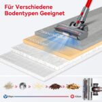 aonus A9 Pro Akku Staubsauger 500W 33kPa – Faltbar & Kabellos für alle Böden – Bild 6