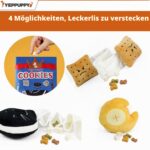 YEPPUPPY Schnüffel-Puzzle Hundespielzeug – Interaktive Futtersuche mit Quietschern – Bild 3