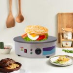 Steeviuzj 3000W Crêpes-Maschine Ø450mm – Profi-Crepemaker mit stufenlos einstellbar 50–300°C – Bild 2