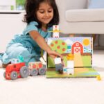 Melissa & Doug Blockables Bauernhof – 56-teiliges Holzbaustein-Set für Kinder ab 2 Jahren – Bild 8
